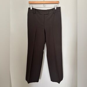 Ann Taylor Petites 10P - Fully lined Classic Dark Brown Dress Pants